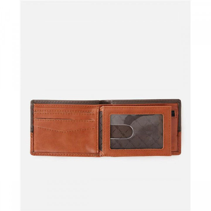 Portefeuille Heren Rip Curl Corpawatu Icon Pu Slim Bruin