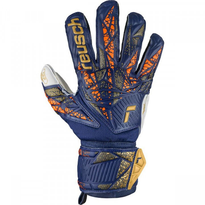 Keeperhandschoenen Reusch Attrakt Grip Marineblauw Volwassenen