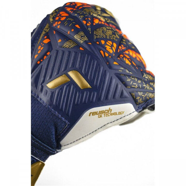 Keeperhandschoenen Reusch Attrakt Grip Marineblauw Volwassenen