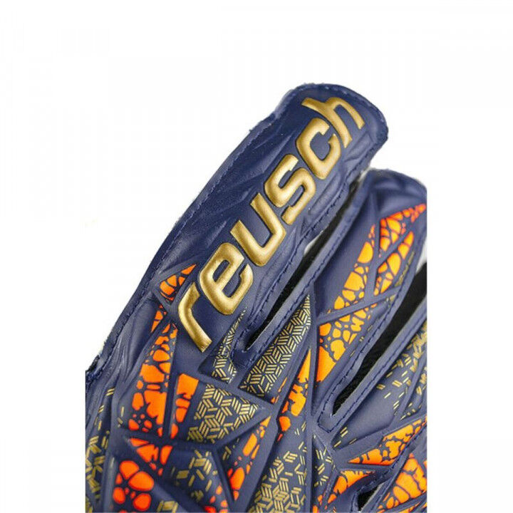 Keeperhandschoenen Reusch Attrakt Grip Marineblauw Volwassenen