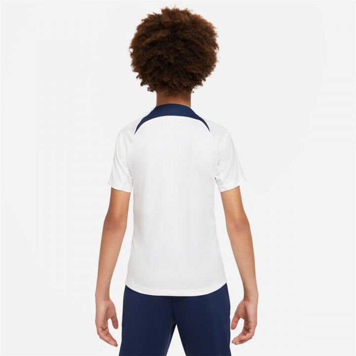 Maglia da Calcio a Maniche Corte per Bambini Nike París Saint-Germain Strike Bianco