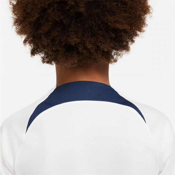 Maillot de Football à Manches Courtes pour Enfants Nike París Saint-Germain Strike Blanc