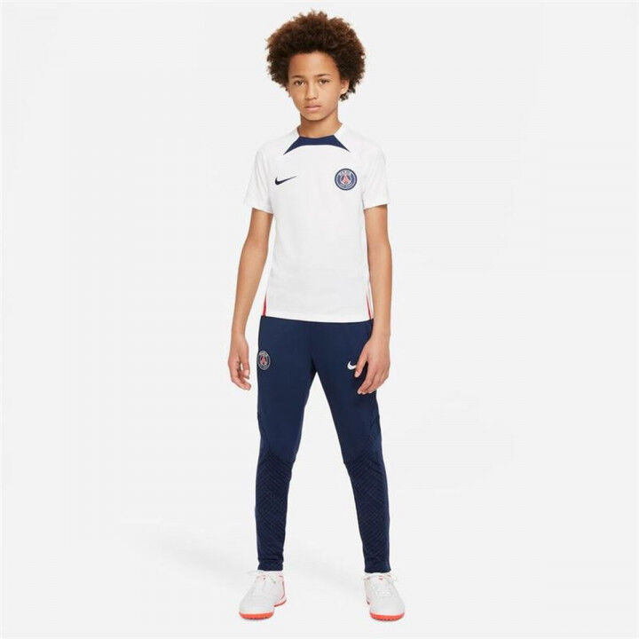 Voetbal short met korte mouwen voor kinderen Nike París Saint-Germain Strike Wit