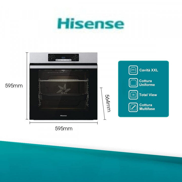 Forno Hisense BI62216AX MF 77 L 3500 W (Ricondizionati B)