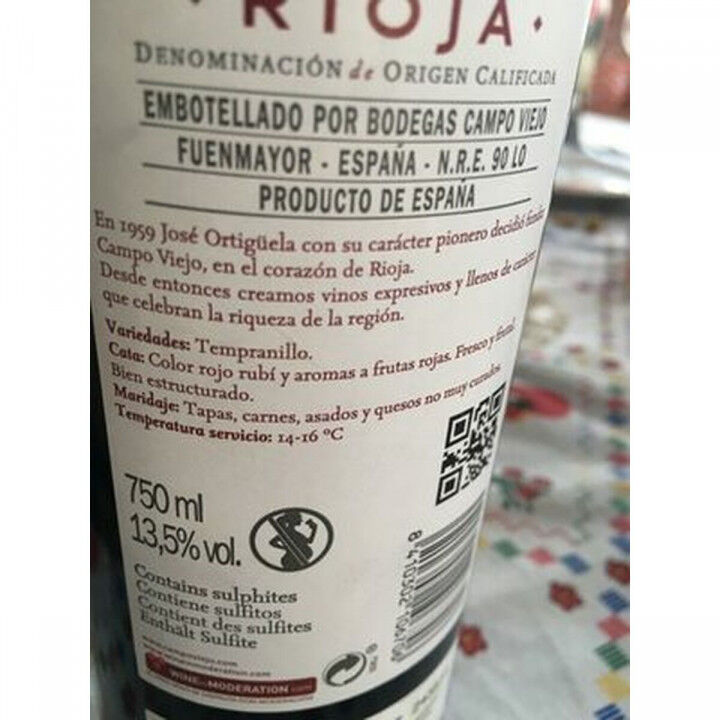 Vino Tinto Campo Viejo 1,2 kg
