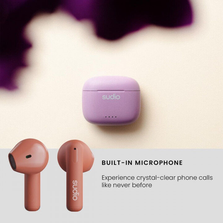 In-ear Bluetooth Hoofdtelefoon Sudio A1 True Wireless Oranje