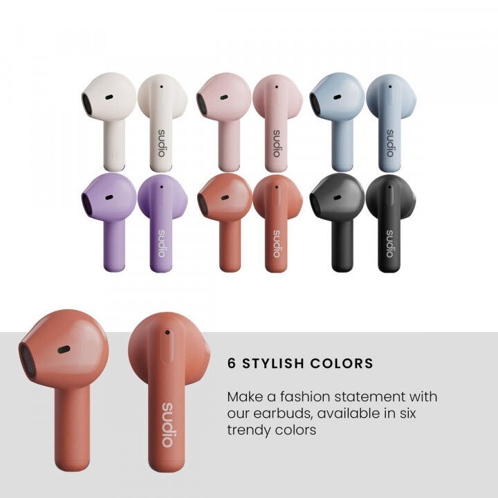 Auricolari in Ear Bluetooth Sudio A1 True Wireless Arancio