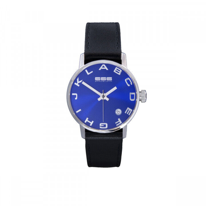 Horloge Uniseks 666 Barcelona 666-274 Zwart (Ø 35 mm)