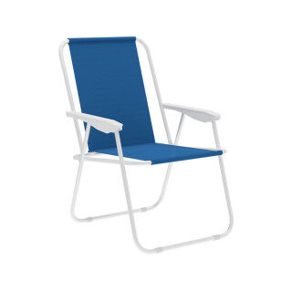 Gepolsterte Campingstuhl Marbueno Blau 59 x 75 x 51 cm