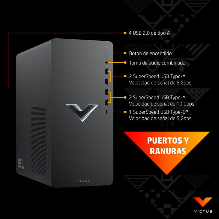 Desktop PC HP Victus (Restauriert A)
