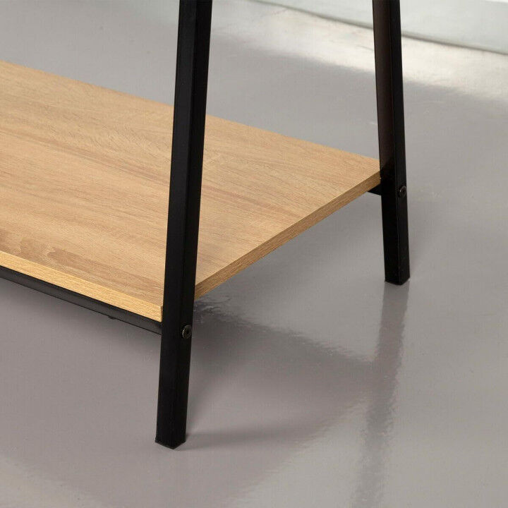 Jassenrek met schap Aktive Zwart Staal (Refurbished A)