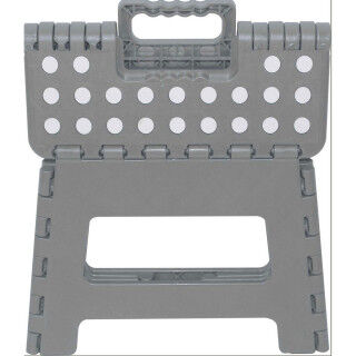 Sgabello Step Marbueno Grigio 26 x 33 x 27 cm Pieghevole
