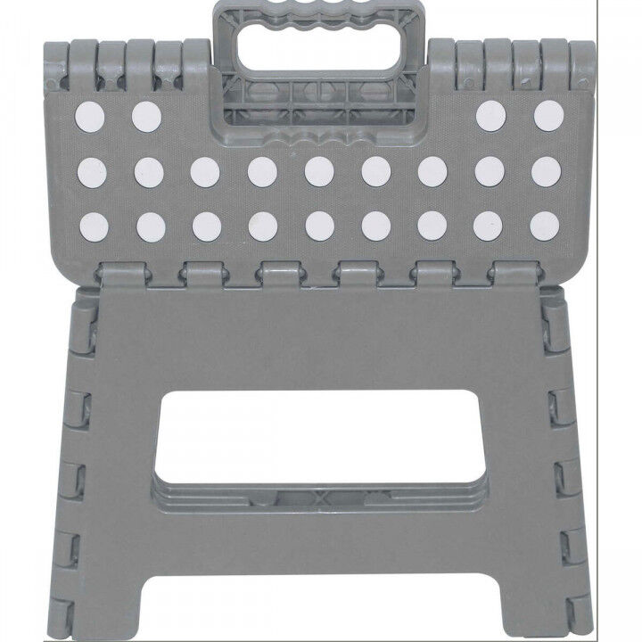 Sgabello Step Marbueno Grigio 26 x 33 x 27 cm Pieghevole