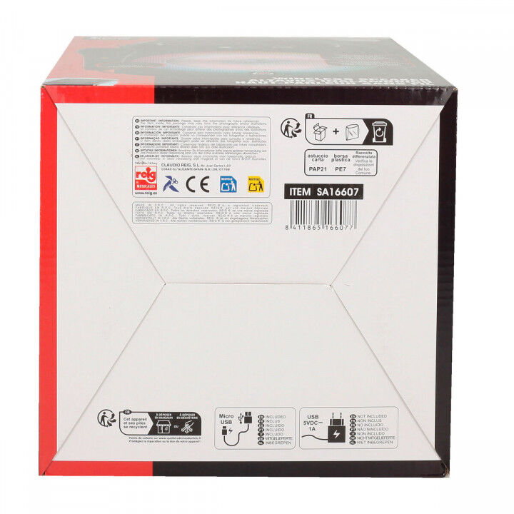 Altoparlante Bluetooh Portatile con Microfono Reig (Ricondizionati A)