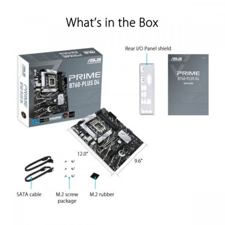 Motherboard Asus PRIME B760-PLUS D4 LGA 1700