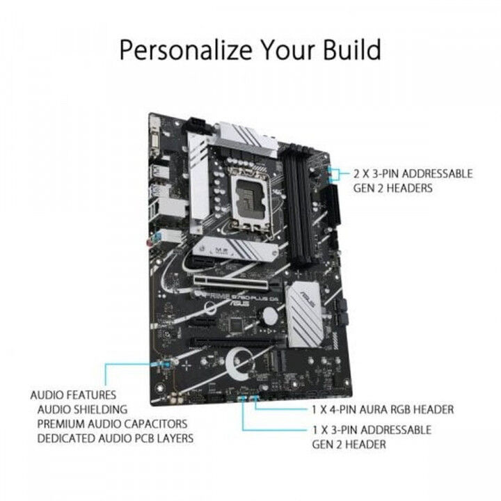 Motherboard Asus PRIME B760-PLUS D4 LGA 1700