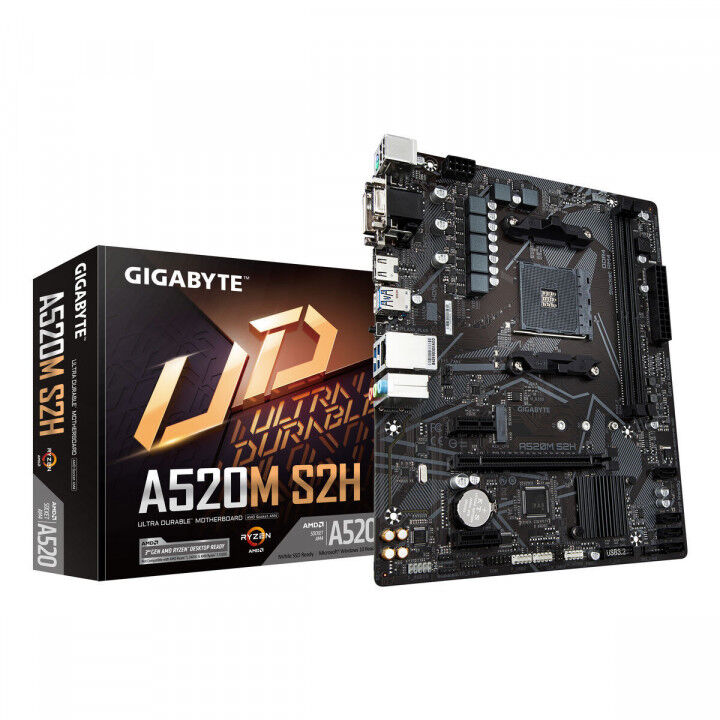 Placa Base Gigabyte A520M S2H AMD AM4 AMD A520 AMD