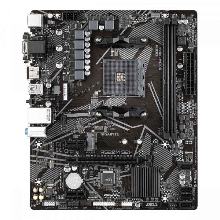 Motherboard Gigabyte A520M S2H AMD AM4 AMD A520 AMD