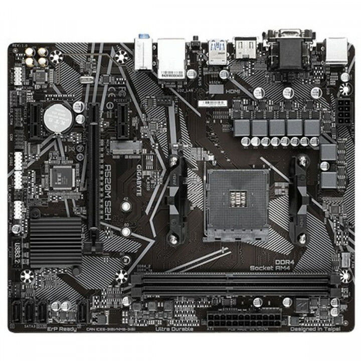 Carte Mère Gigabyte A520M S2H AMD AM4 AMD A520 AMD
