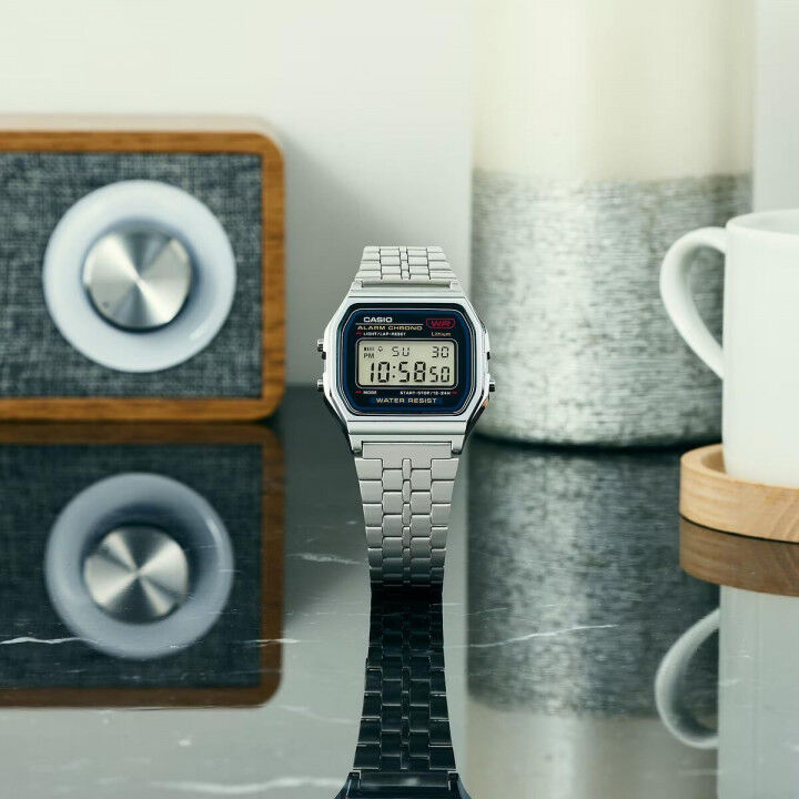 Unisex Watch Casio A159W-N1DF Silver (Refurbished A)