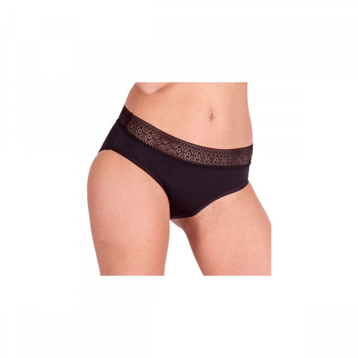 Culotte menstruelle Femme Republique Noir