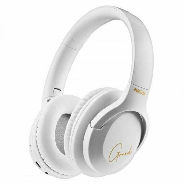 Bluetooth Headset with Microphone NGS ARTICA GREED White Black (Refurbished A)