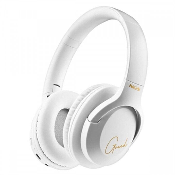 Casques Bluetooth avec Microphone NGS ARTICA GREED Blanc Noir (Reconditionné A)