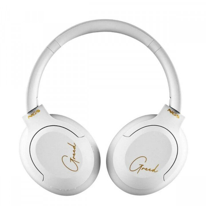 Headset met Bluetooth en microfoon NGS ARTICA GREED Wit Zwart (Refurbished A)