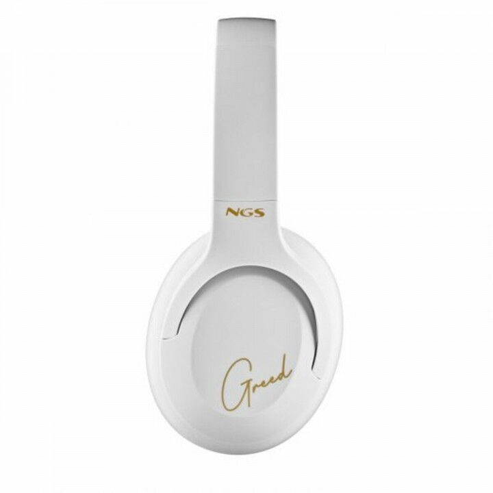 Headset met Bluetooth en microfoon NGS ARTICA GREED Wit Zwart (Refurbished A)