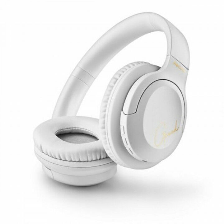 Auriculares Bluetooth con Micrófono NGS ARTICA GREED Blanco Negro (Reacondicionado A)