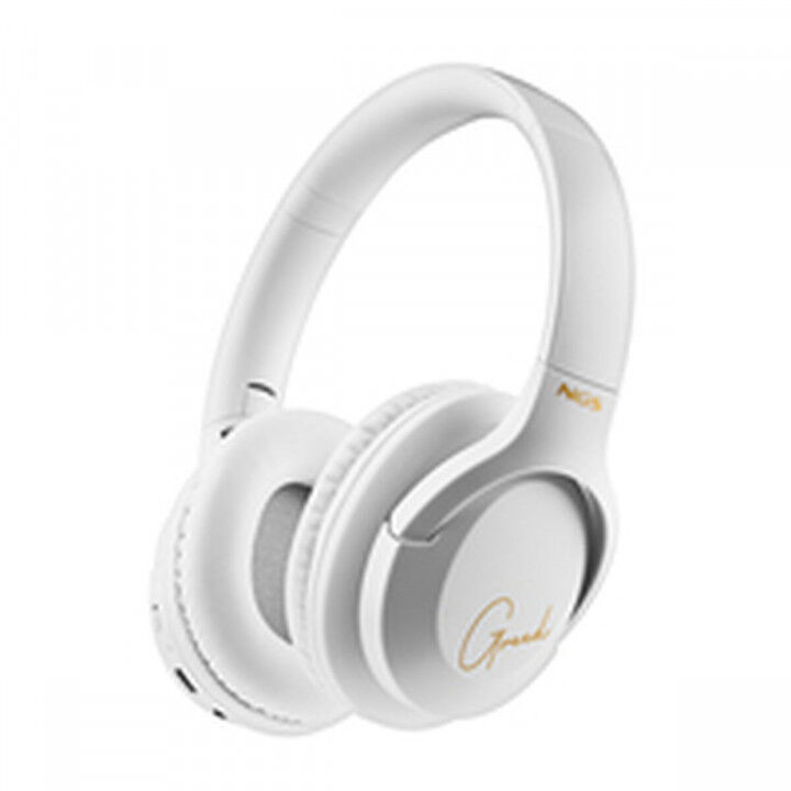 Auriculares Bluetooth con Micrófono NGS ARTICA GREED Blanco Negro (Reacondicionado A)