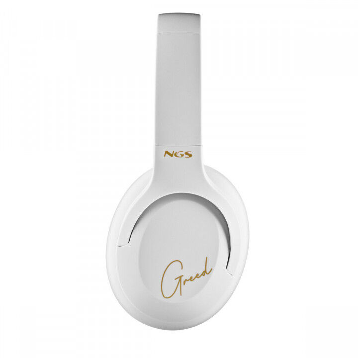 Headset met Bluetooth en microfoon NGS ARTICA GREED Wit Zwart (Refurbished A)