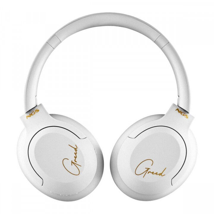 Casques Bluetooth avec Microphone NGS ARTICA GREED Blanc Noir (Reconditionné A)