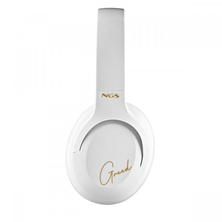 Headset met Bluetooth en microfoon NGS ARTICA GREED Wit Zwart (Refurbished A)