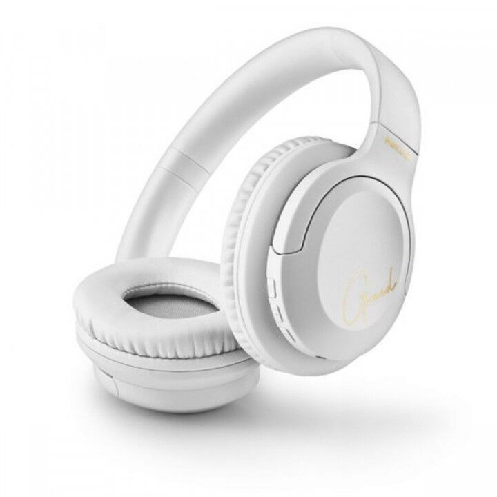 Headset met Bluetooth en microfoon NGS ARTICA GREED Wit Zwart (Refurbished A)