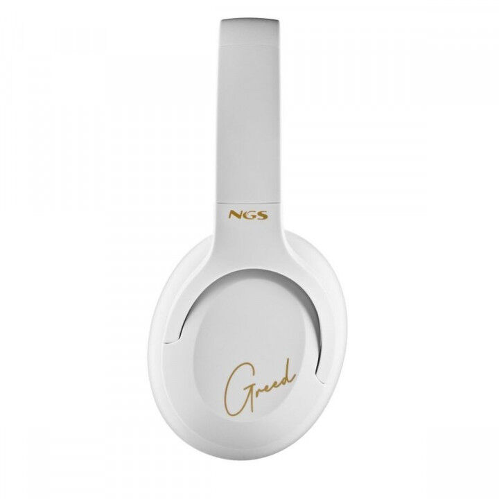 Auriculares Bluetooth con Micrófono NGS ARTICA GREED Blanco Negro (Reacondicionado A)