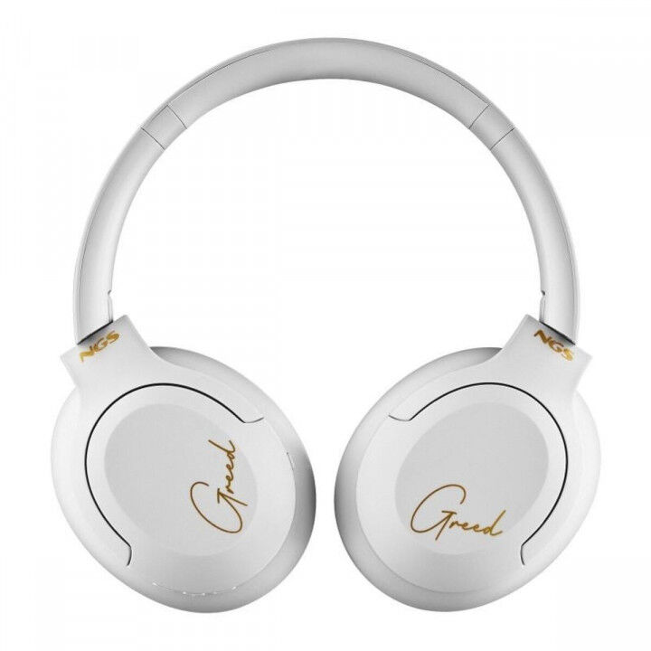 Auriculares Bluetooth con Micrófono NGS ARTICA GREED Blanco Negro (Reacondicionado A)