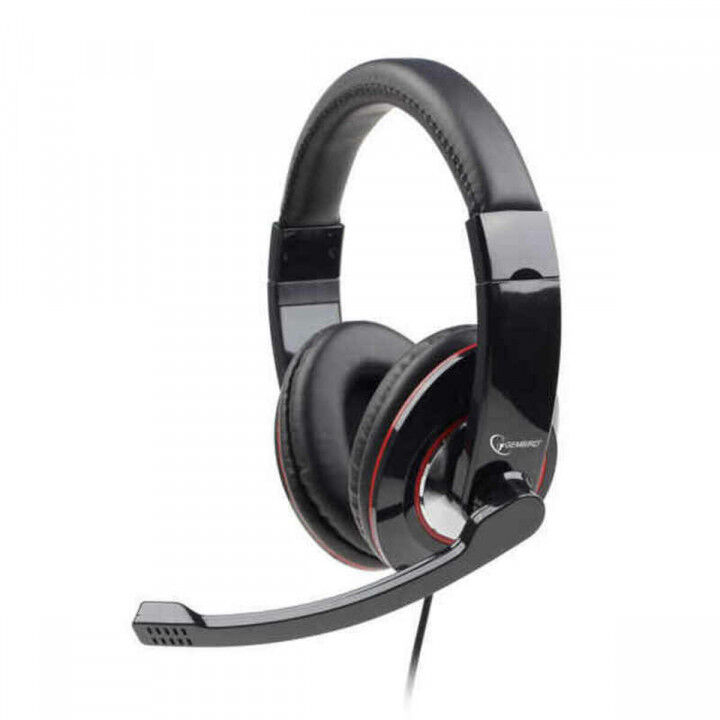 Casques avec Microphone GEMBIRD MHS-001 Noir (Reconditionné B)
