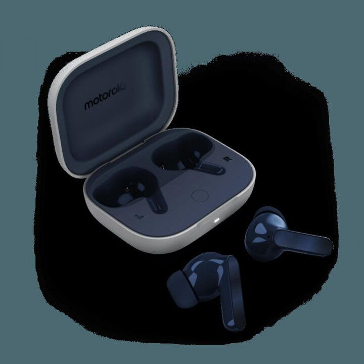 Bluetooth in Ear Headset Motorola Moto Buds Blau Marineblau (Restauriert A)