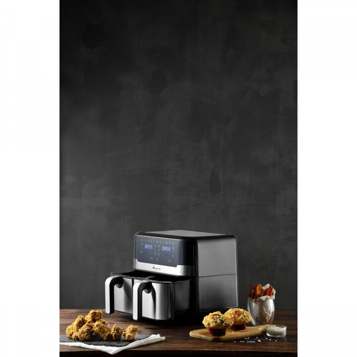 Friteuse à Air Masterpro Rocket Duo 900 2400 W 9 L Noir