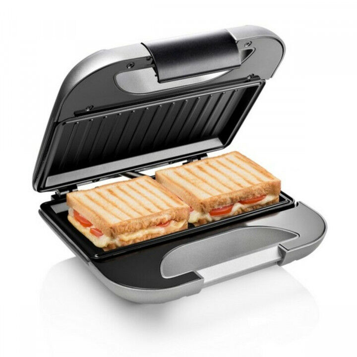 Tostiera Grill Princess 01.127003.01.001 Nero Argentato 750 W