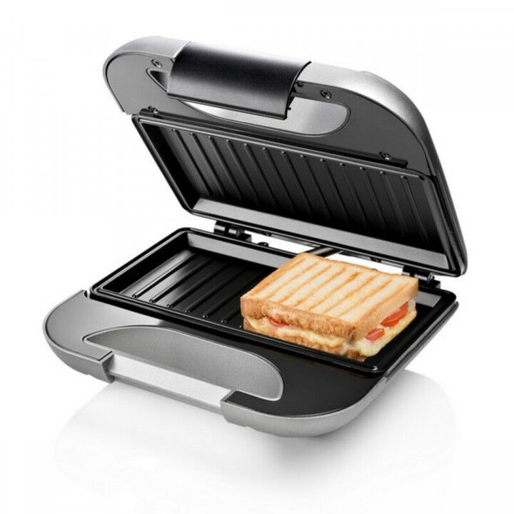 Sandwichera Grill Princess 01.127003.01.001 Negro Plateado 750 W