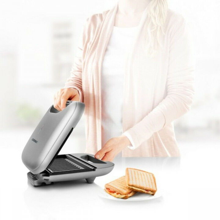Tostiera Grill Princess 01.127003.01.001 Nero Argentato 750 W