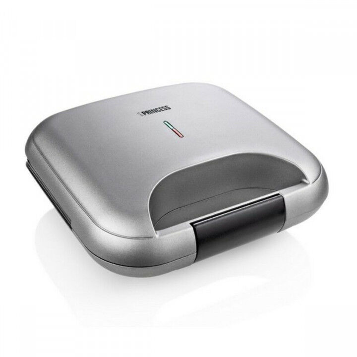 Sandwichtoaster Princess 01.127003.01.001 Schwarz Silberfarben 750 W