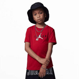 T-Shirt met Korte Mouwen voor kinderen Jordan Jumpman Graphic Rood