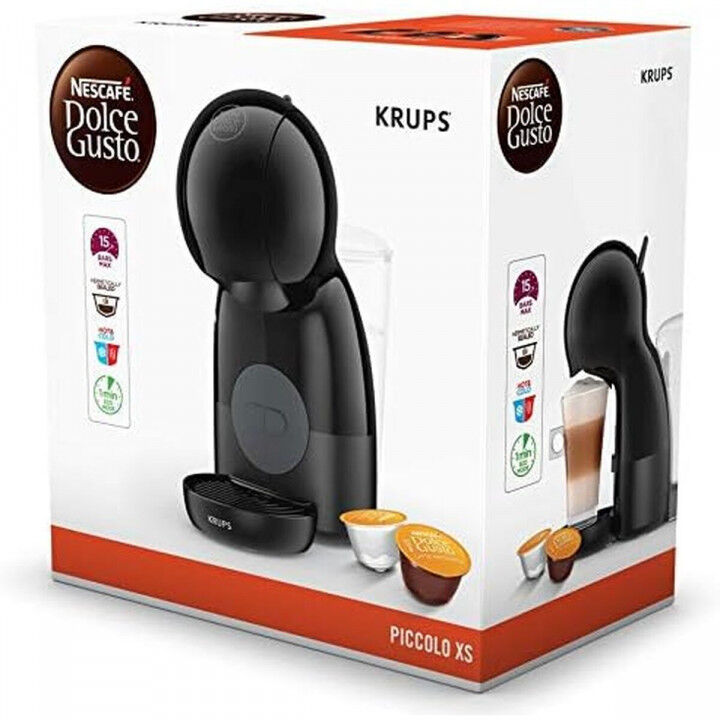Cafetera de Cápsulas Krups KP1A3BKA Negro Gris 1500 W 800 ml (Reacondicionado A)