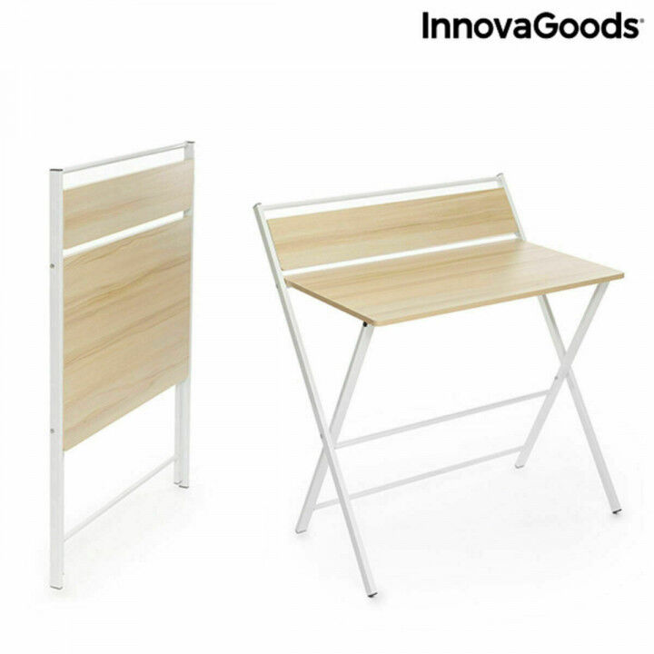 Escritorio Plegable con Estante InnovaGoods Tablezy Multicolor Madera (Reacondicionado A)