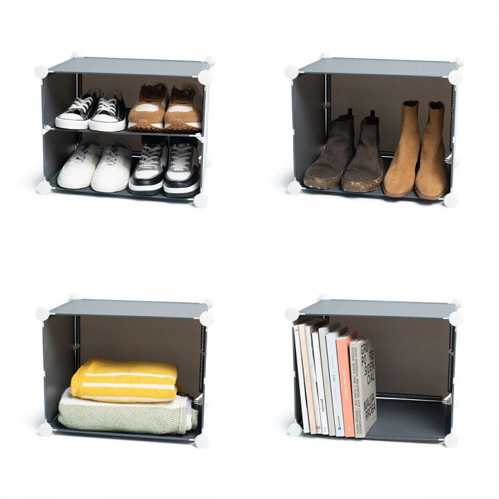 Shoe cupboard Grey (Refurbished C)