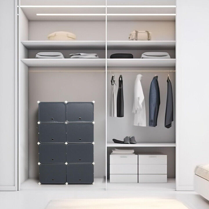 Shoe cupboard Grey (Refurbished C)