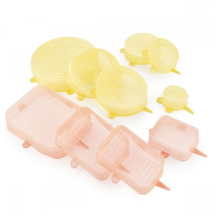 Set of 10 Reusable and Adjustable Kitchen Lids Lilyd InnovaGoods